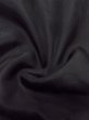 Photo13: M1129B Vintage Japanese   Black HAORI short jacket / Silk.    (Grade D) (13)