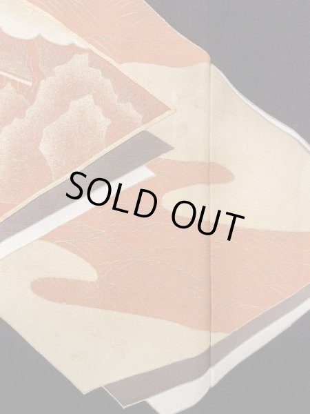 Photo11: Mint M1207B Vintage Japanese women   Black TOMESODE formal / Silk. Peony,   (Grade A) (11)