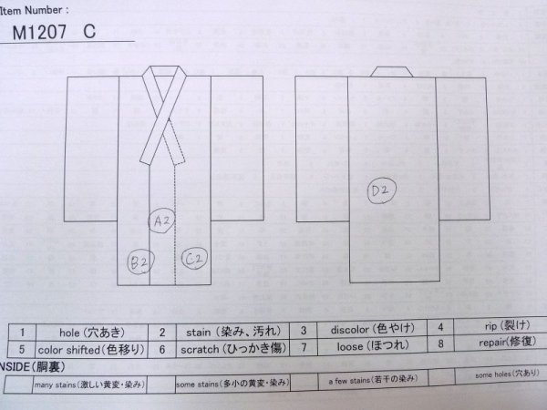 Photo11: M1207C Antique Japanese women   Black TOMESODE formal / Silk. MOMIJI maple leaf,   (Grade B) (11)