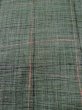 Photo5: Mint M1207H Vintage Japanese women  Dark Green KOMON dyed / Silk. Plaid Checks   (Grade A) (5)