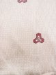 Photo4: Mint M1207K Vintage Japanese women  Pale Pink KOMON dyed / Silk. Tetrapod shape,   (Grade A+) (4)
