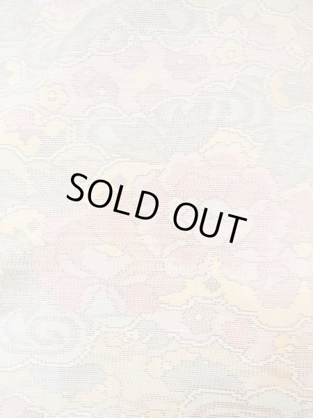 Photo3: Mint M1207O Used Japanese women  Pale Multi Color TOKAMACHI-TSUMUGI / Silk. Flower,   (Grade A) (3)