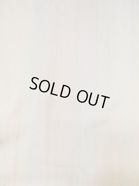 Photo3: M1207V Used Japanese women Pale Grayish Green OJIYATSUMUGI / Silk. Gradation   (Grade B) (3)