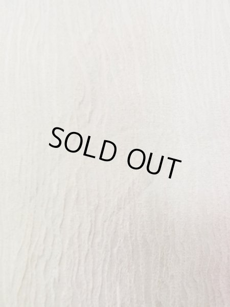 Photo7: M1207V Used Japanese women Pale Grayish Green OJIYATSUMUGI / Silk. Gradation   (Grade B) (7)