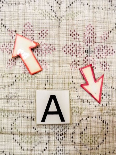 Photo14: M1207Y Vintage Japanese women   Beige HITOE unlined / Silk. Flower,   (Grade B) (14)