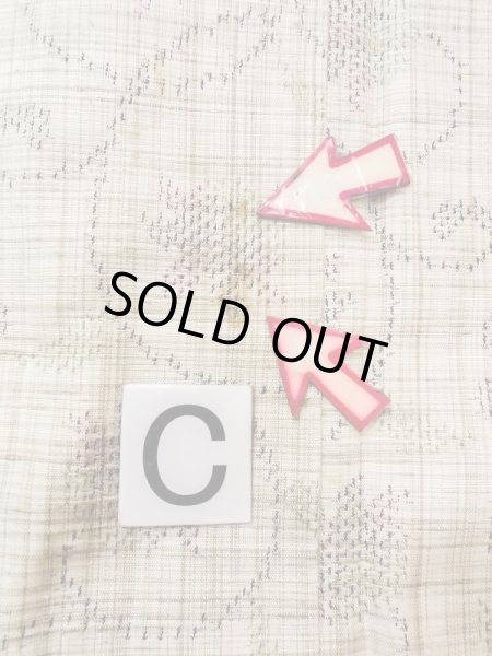 Photo16: M1207Y Vintage Japanese women   Beige HITOE unlined / Silk. Flower,   (Grade B) (16)