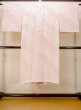 Photo2: M1215B Vintage Japanese women  Pale Pink JUBAN undergarment / Silk. Cloud,   (Grade B) (2)