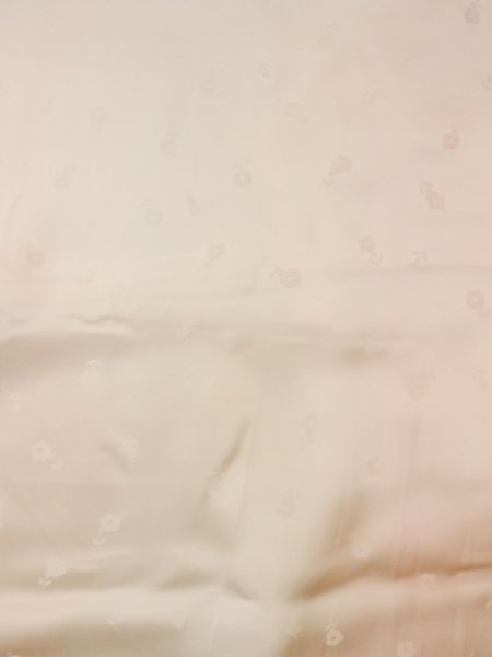 Photo3: M1215C Vintage Japanese women  Pale Pink JUBAN undergarment / Silk. Gradation   (Grade D) (3)