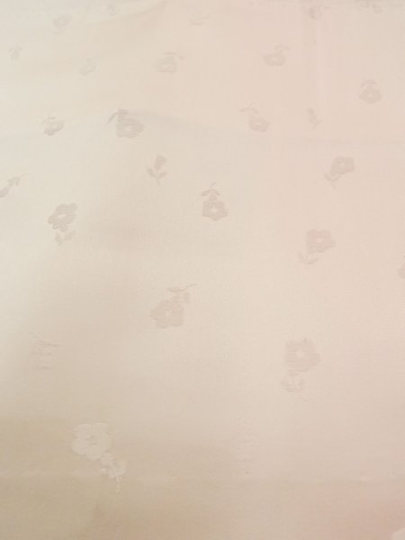 Photo10: M1215C Vintage Japanese women  Pale Pink JUBAN undergarment / Silk. Gradation   (Grade D) (10)