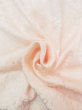 Photo10: M1215D Vintage Japanese women Pale Dark Pink JUBAN undergarment / Silk. Flower   (Grade D) (10)