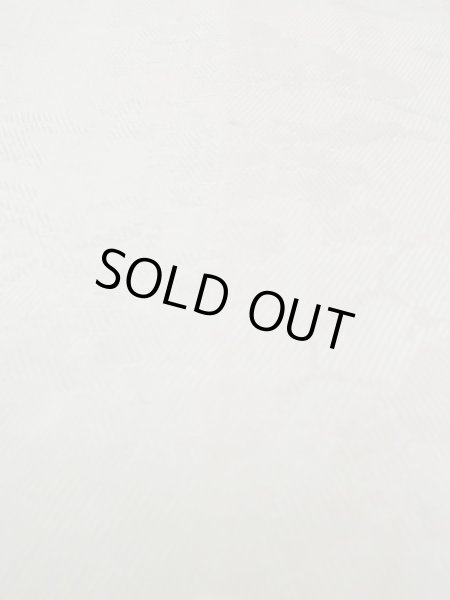 Photo8: M1215E Antique Japanese women  Pale Green JUBAN undergarment / Silk. UME plum bloom, The lining has holes or rips. Small holes all over.  (Grade D) (8)