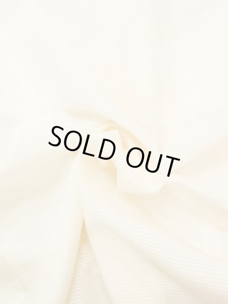 Photo7: M1215G Vintage Japanese women   White Juban unlined / Silk.    (Grade B) (7)