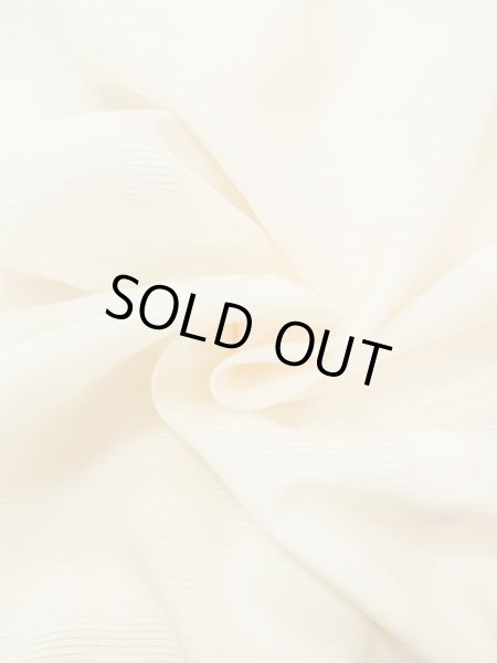 Photo8: M1215G Vintage Japanese women   White Juban unlined / Silk.    (Grade B) (8)