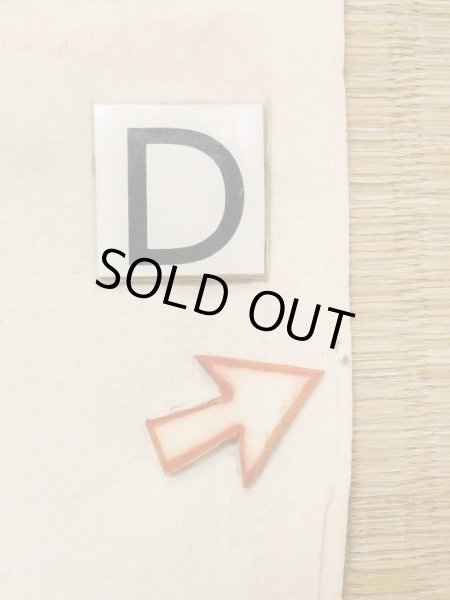 Photo17: M1215M Antique Japanese women   Ivory JUBAN undergarment / Silk. UME plum bloom,   (Grade C) (17)