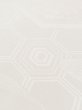 Photo7: M1215N Vintage Japanese women   White JUBAN undergarment / Silk. Chrysanthemum,   (Grade C) (7)