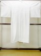 Photo2: M1215O Vintage Japanese women   White JUBAN undergarment / Synthetic.    (Grade C) (2)