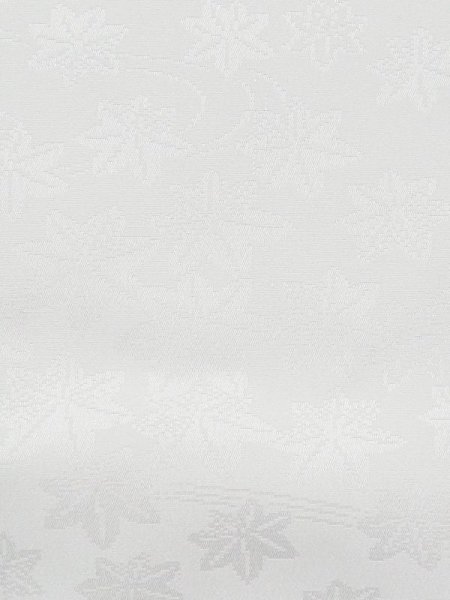 Photo6: M1215O Vintage Japanese women   White JUBAN undergarment / Synthetic.    (Grade C) (6)