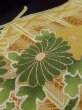 Photo10: M1215T Vintage Japanese women   Black TOMESODE formal / Silk. Chrysanthemum,   (Grade C) (10)