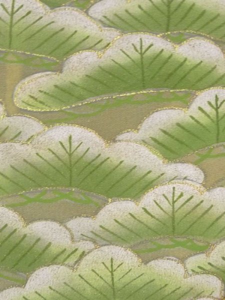 Photo8: M1215V Vintage Japanese women   Black TOMESODE formal / Silk. Chrysanthemum,   (Grade C) (8)