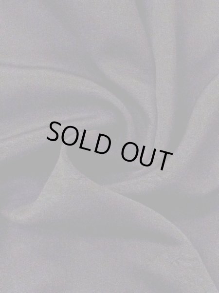 Photo15: M1228D Vintage Japanese women   Black TOMESODE formal / Silk. Chinese flower, Aging deterioration.  (Grade C) (15)