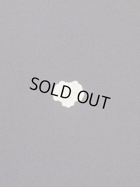 Photo4: M1228F Vintage Japanese women   Black TOMESODE formal / Silk. Haze,   (Grade C) (4)