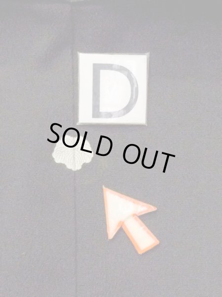 Photo19: M1228F Vintage Japanese women   Black TOMESODE formal / Silk. Haze,   (Grade C) (19)