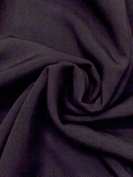Photo13: M1228K Vintage Japanese women   Black TOMESODE formal / Silk. Haze,   (Grade C) (13)