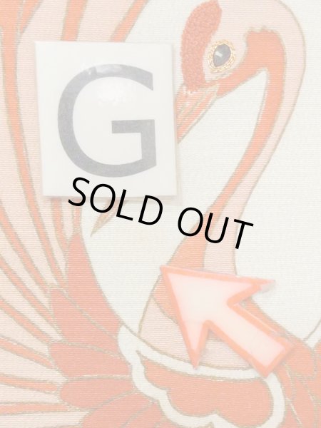 Photo22: M1228L Antique Japanese women   Black TOMESODE formal / Silk. Arabesque vine,   (Grade C) (22)