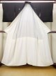Photo3: M1228M Vintage Japanese women   Black TOMESODE formal / Silk. Pine tree/branch/needle,   (Grade C) (3)
