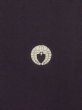 Photo4: M1228M Vintage Japanese women   Black TOMESODE formal / Silk. Pine tree/branch/needle,   (Grade C) (4)