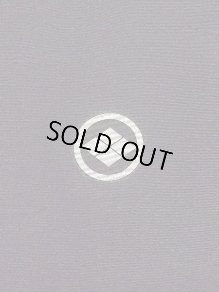 Photo4: M1228N Vintage Japanese women   Black TOMESODE formal / Silk. Flower,   (Grade C) (4)