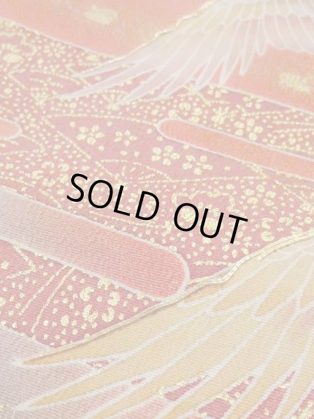 Photo11: M1228N Vintage Japanese women   Black TOMESODE formal / Silk. Flower,   (Grade C) (11)