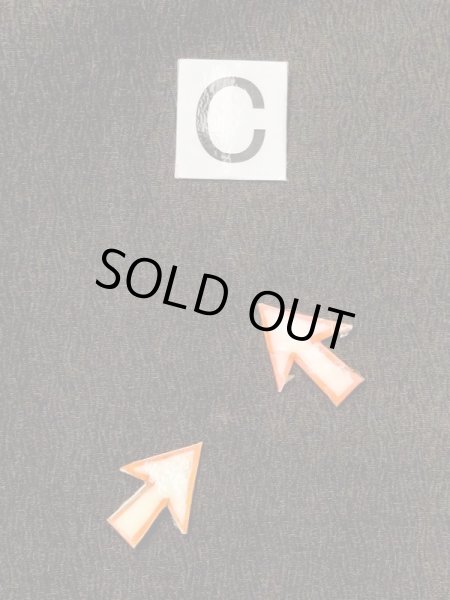 Photo14: N0116C Vintage Japanese  Dark Navy Blue Men's Kimono / Silk. Wood grain pattern   (Grade C) (14)