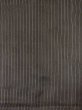 Photo2: N0116F Vintage Japanese  Dark Gray Men's Kimono / Silk. Line There is an impression from use.  (Grade D) (2)