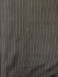 Photo3: N0116F Vintage Japanese  Dark Gray Men's Kimono / Silk. Line There is an impression from use.  (Grade D) (3)