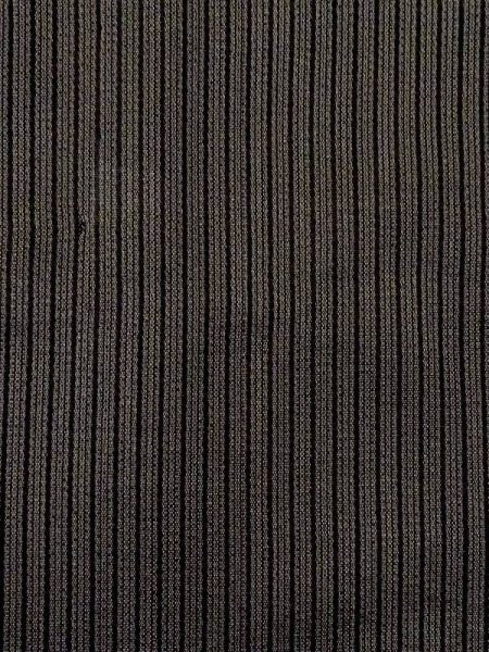 Photo4: N0116F Vintage Japanese  Dark Gray Men's Kimono / Silk. Line There is an impression from use.  (Grade D) (4)