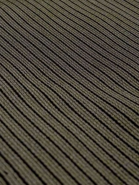 Photo7: N0116F Vintage Japanese  Dark Gray Men's Kimono / Silk. Line There is an impression from use.  (Grade D) (7)