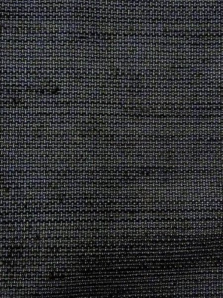 Photo5: N0116H Vintage Japanese  Grayish Navy Blue Men's Kimono / Silk. Line   (Grade C) (5)