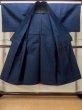 Photo2: N0116K Vintage Japanese  Dark Blue Men's Kimono / Silk. Line   (Grade C) (2)