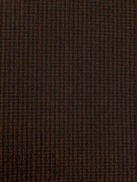 Photo6: N0116L Vintage Japanese  Dark Brown Men's Kimono / Silk. Stripes   (Grade C) (6)