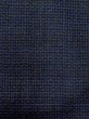 Photo6: N0116M Vintage Japanese  Dark Navy Blue Men's Kimono / Silk. Plaid Checks   (Grade C) (6)