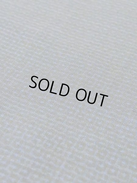 Photo7: N0116M Vintage Japanese  Dark Navy Blue Men's Kimono / Silk. Plaid Checks   (Grade C) (7)