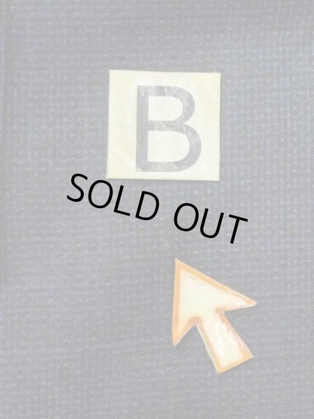 Photo13: N0116M Vintage Japanese  Dark Navy Blue Men's Kimono / Silk. Plaid Checks   (Grade C) (13)