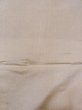 Photo4: N0116P Used Japanese   Beige Men's Kimono / Silk. Stripes   (Grade B) (4)