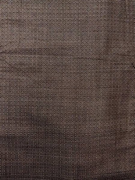 Photo4: N0116S Vintage Japanese   Brown Men's Kimono / Silk. Quadrangle,   (Grade D) (4)