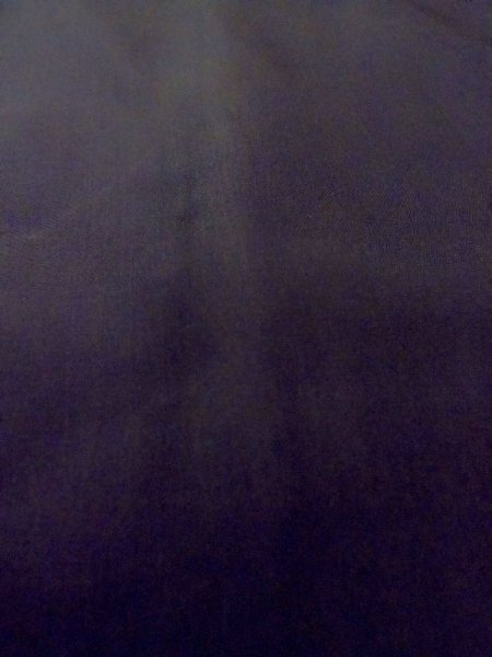 Photo5: N0116T Vintage Japanese   Black Men's Kimono / Silk.    (Grade C) (5)