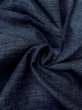 Photo9: Mint N0116V Vintage Japanese  Bluish Gray Men's Kimono / Silk. Stripes   (Grade A) (9)