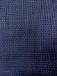 Photo5: N0116Y Vintage Japanese   Indigo Blue Men's Kimono / Silk. Tortoise-shell pattern(Hexagonal pattern)   (Grade C) (5)