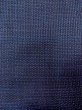 Photo5: N0116Y Vintage Japanese   Indigo Blue Men's Kimono / Silk. Tortoise-shell pattern(Hexagonal pattern)   (Grade C) (5)