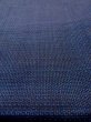 Photo7: N0116Y Vintage Japanese   Indigo Blue Men's Kimono / Silk. Tortoise-shell pattern(Hexagonal pattern)   (Grade C) (7)